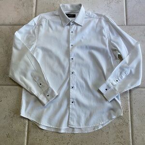 J. Campbell Men’s Contemporary Shirt Cream Color XL